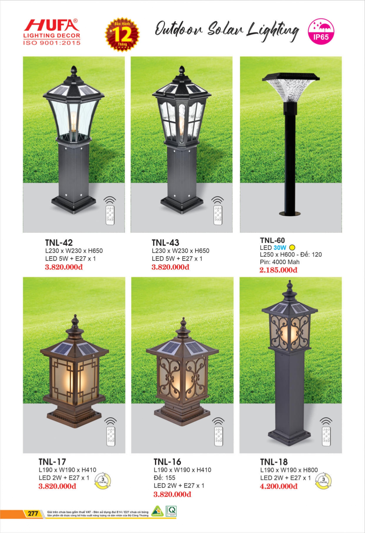 Bảng giá đèn LED HUFA 2026